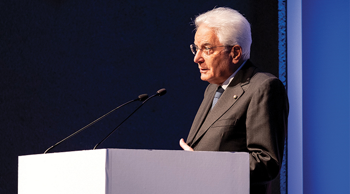 SERGIO MATTARELLA
a Bergamo