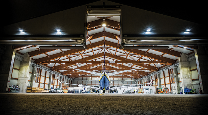 Ryanair inaugura il terzo hangar al BGY
