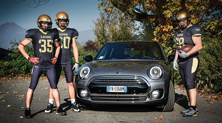 Nuova MINI Clubman nella mischia con i Lions