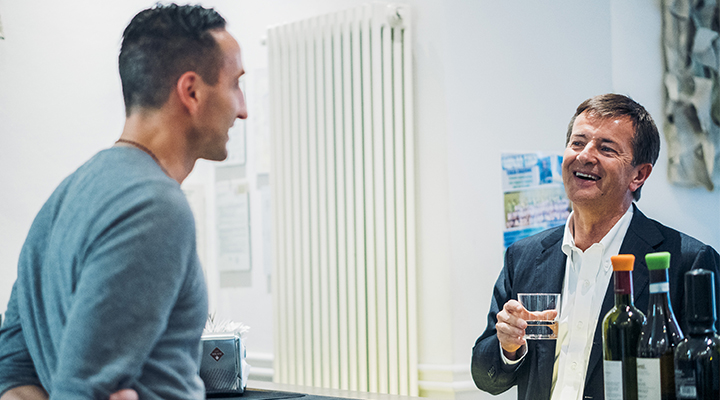 Il sindaco uscente sicuro di sé
e del suo staff nella sfida elettorale «Anche noi sappiamo fare sicurezza coi fatti»